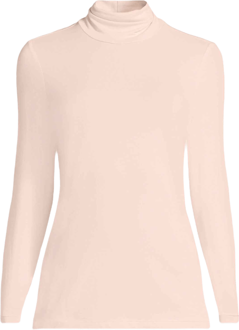 Lightweight Jersey Long Sleeve Turtleneck