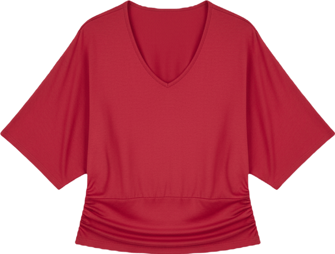 Women's V-Neck Dolman-Sleeve Top, Exclusively at Macy's