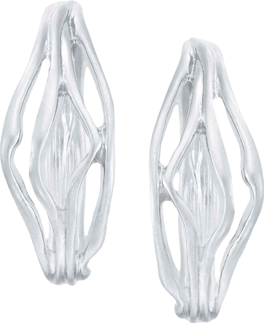 Sculptural Multi-Row Hoop Earrings, Macy's Exclusive