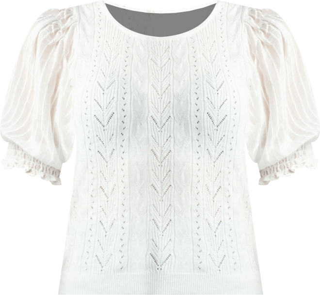 Junior's Resort Scoop Neck Sweater