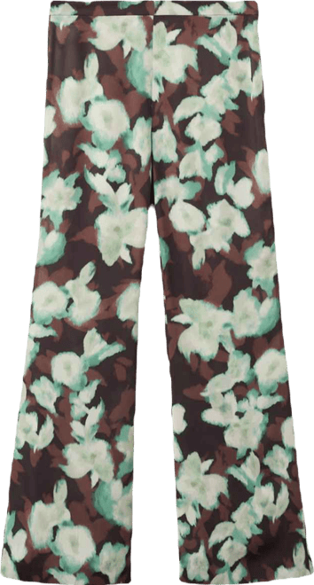 Women's Printed Flared Pants