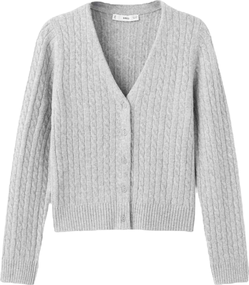 Women's Knitted Braided Cardigan
