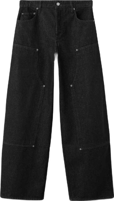 Women's Patches Barrel Jeans