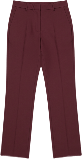 Women's High-Waist Straight Pants