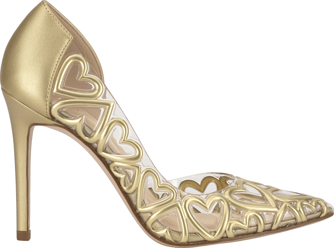 Women's Palvin Vinyl Heart Pumps