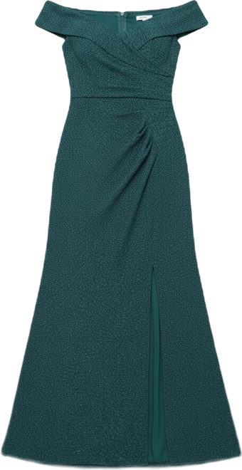 Women's Long Off-The-Shoulder Dress