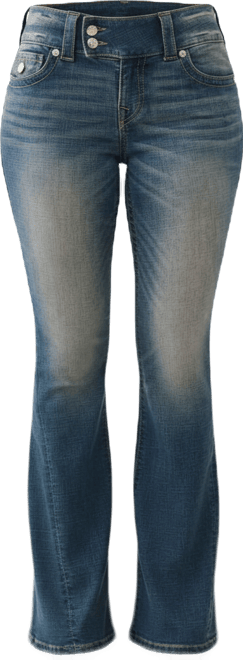 Women's Joey Low Rise Flare Flap Jeans