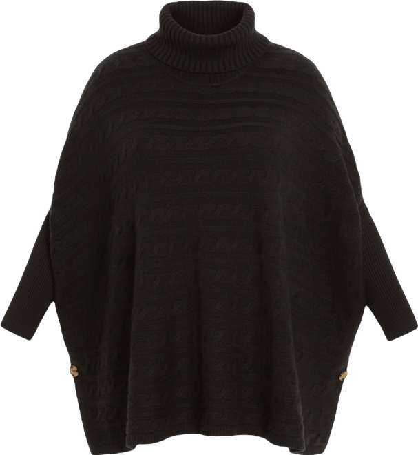 Women's Plus Size Bella Poncho Sweater