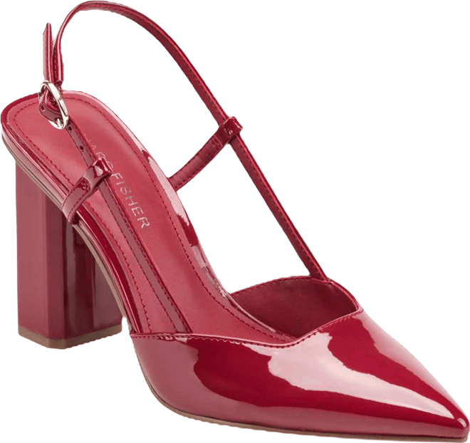 Women's Dian High Block Heel Slingback Pumps