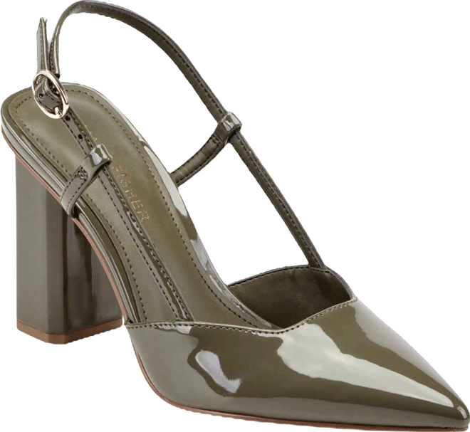 Women's Dian High Block Heel Slingback Pumps