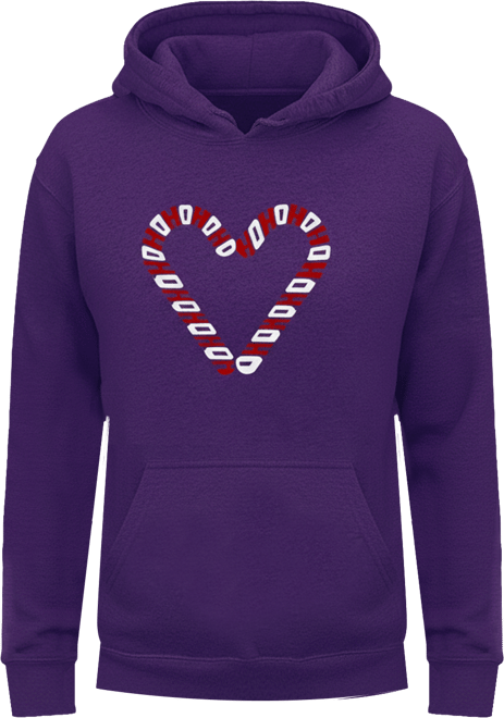 Women's Candy Canes Word Art Long Sleeve Sweatshirt