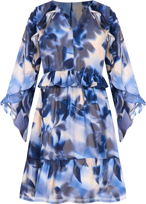 Petite Collared A-Line Short Dress