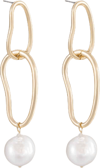 Mara Dangle Cultivated Pearl Earrings