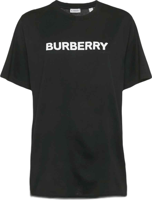 Women's Logo Print Cotton Crewneck T-Shirt