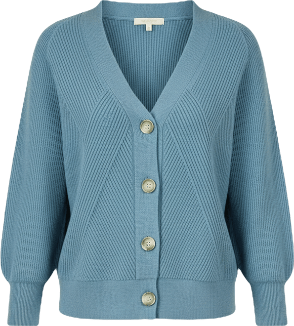Women's Knitted Stitch Detail Cardigan
