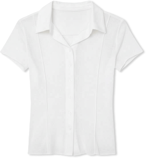 Women's Geena Semi Sheer Button Up Shirt