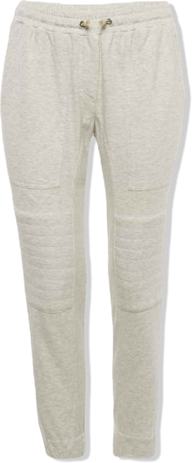 Women's Melange Cotton Jersey Drawstring Sweatpants