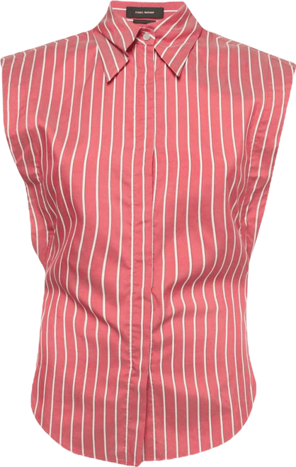 Women's Striped Silk Enza Shirt