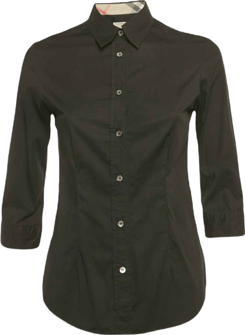 Women's London Checker Print Cotton T-Shirt