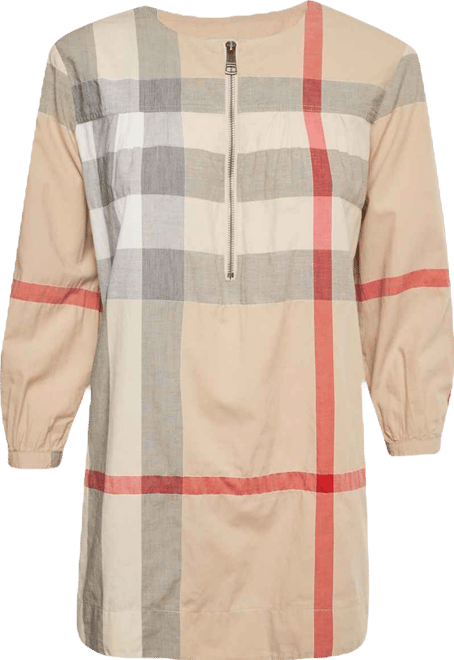 Women's Brit Checked Cotton Tunic