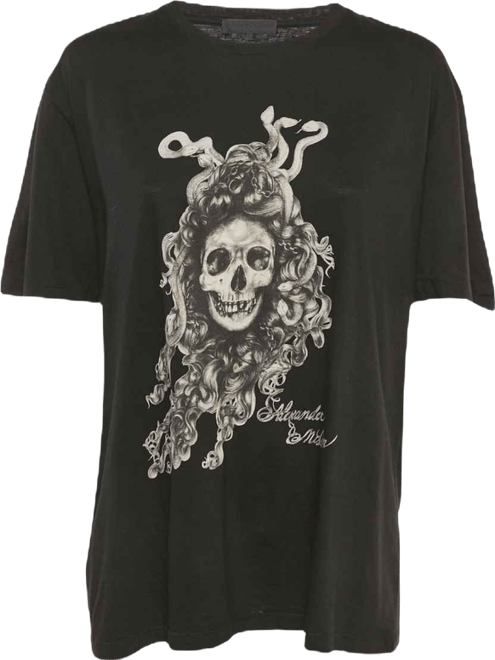 Women's Skull Print Jersey T-Shirt