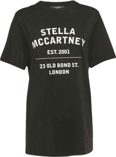 Women's 23 Old Bond Street London Print Cotton T-Shirt