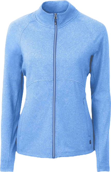 CutterBuck Women's Cutter Buck Adapt Eco Knit Heather Recycled Full Zip Jacket