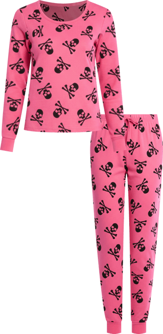 Women's Two Piece Cotton Halloween Pajamas