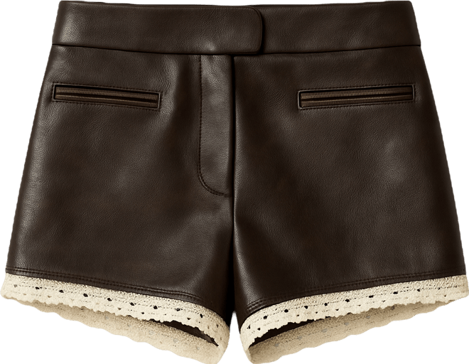 Women's Lissa Lacey Faux Leather Shorts