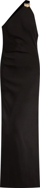 Women's Backless Knit Dress With Hardware