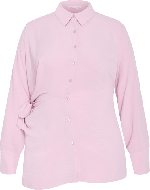 Plus Size Telia Side Tie Shirt