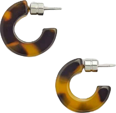 Muse Hoops in Classic Tortoise