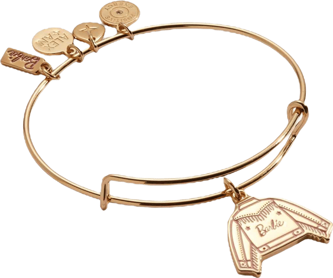 Barbie Western Jacket Charm Bangle Bracelet
