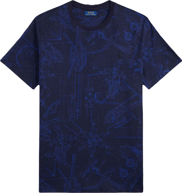 Men's Big & Tall Short-Sleeve Printed T-Shirt