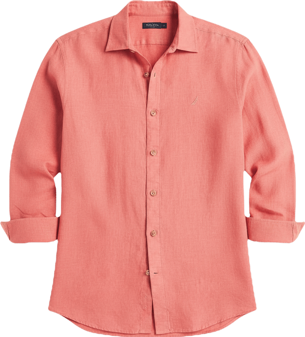 Men's Classic-Fit Spread-Collar Shirt
