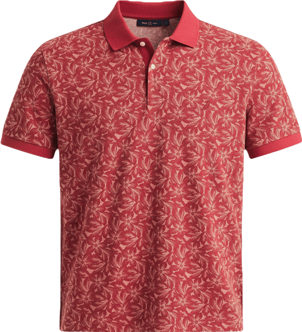 Men's Classic-Fit Printed Polo Shirt
