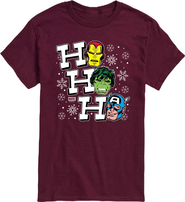 Men's Avengers Vintage Short-Sleeve Graphic T-Shirt