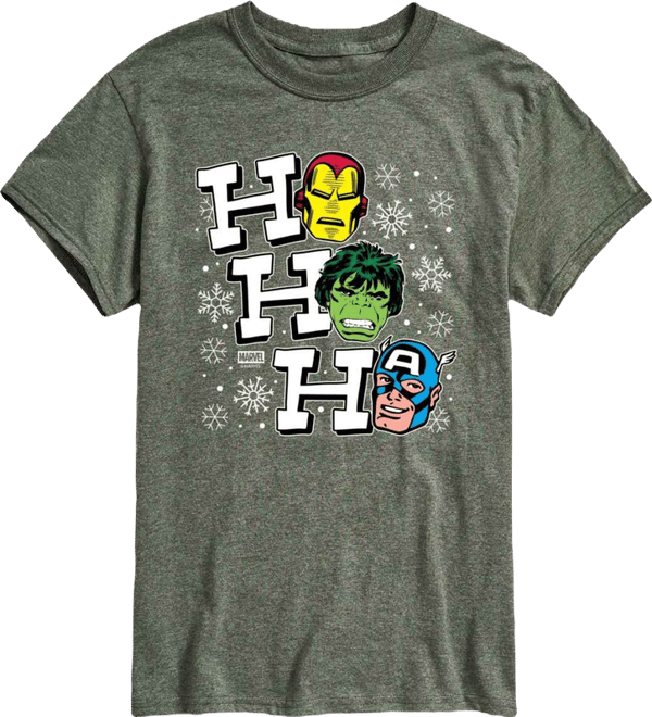 Men's Avengers Vintage Short-Sleeve Graphic T-Shirt