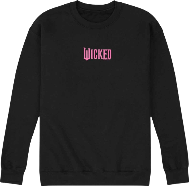 Men's Logo Graphic Long-Sleeve Crewneck Fleece Sweatshirt