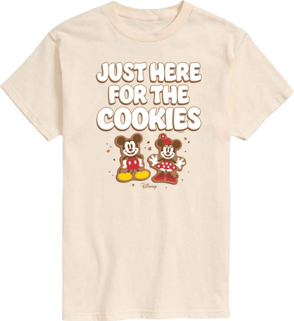 Men's Disney Just Here For The Cookies Short-Sleeve Graphic T-Shirt