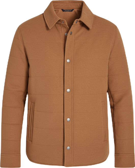 Men's Stretch Twill Shirt Jacket