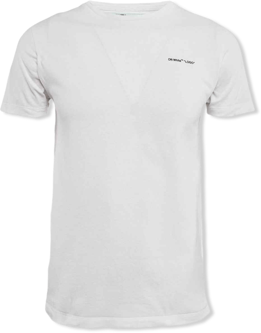 Men's White Cotton Crew Neck T-Shirt