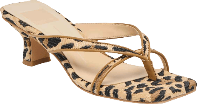 Women's Brevel Thong Low Block Heel Dress Sandals