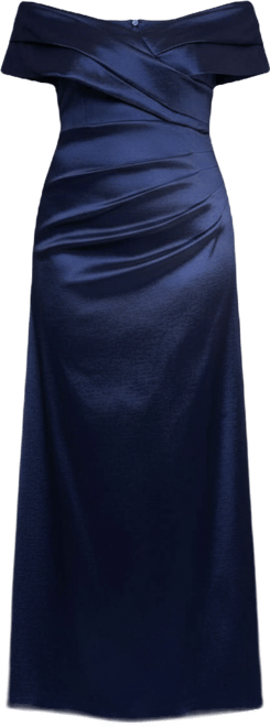 Plus Size Off-The-Shoulder Dress