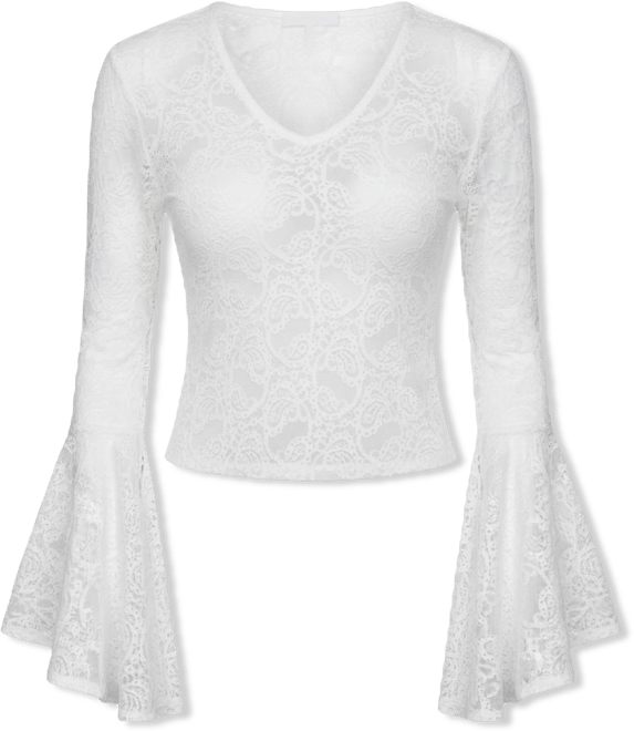 Women's V-Neck Long Sleeve Top