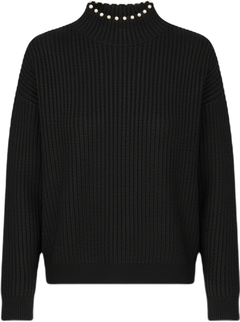 Women's Long Sleeve Mock Neck Sweater