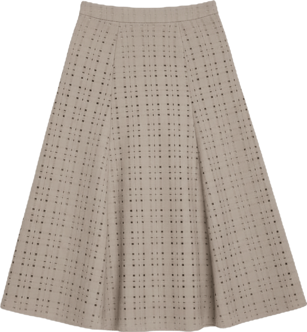 Women's Side Zip A-Line Skirt