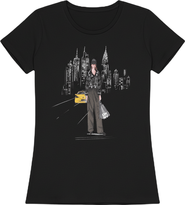 Women's Stud Moto Conversational Short-Sleeve Top