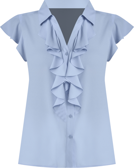 Women's Solid Short-Sleeve Top