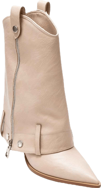 Lola Zip Pointed Toe Heel Boot (Women)